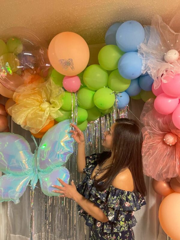 Rainbow Butterfly Balloon Decorations - Image 3